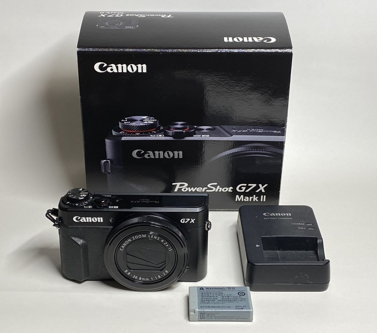 PowerShot G7 X Mark II (ブラック)