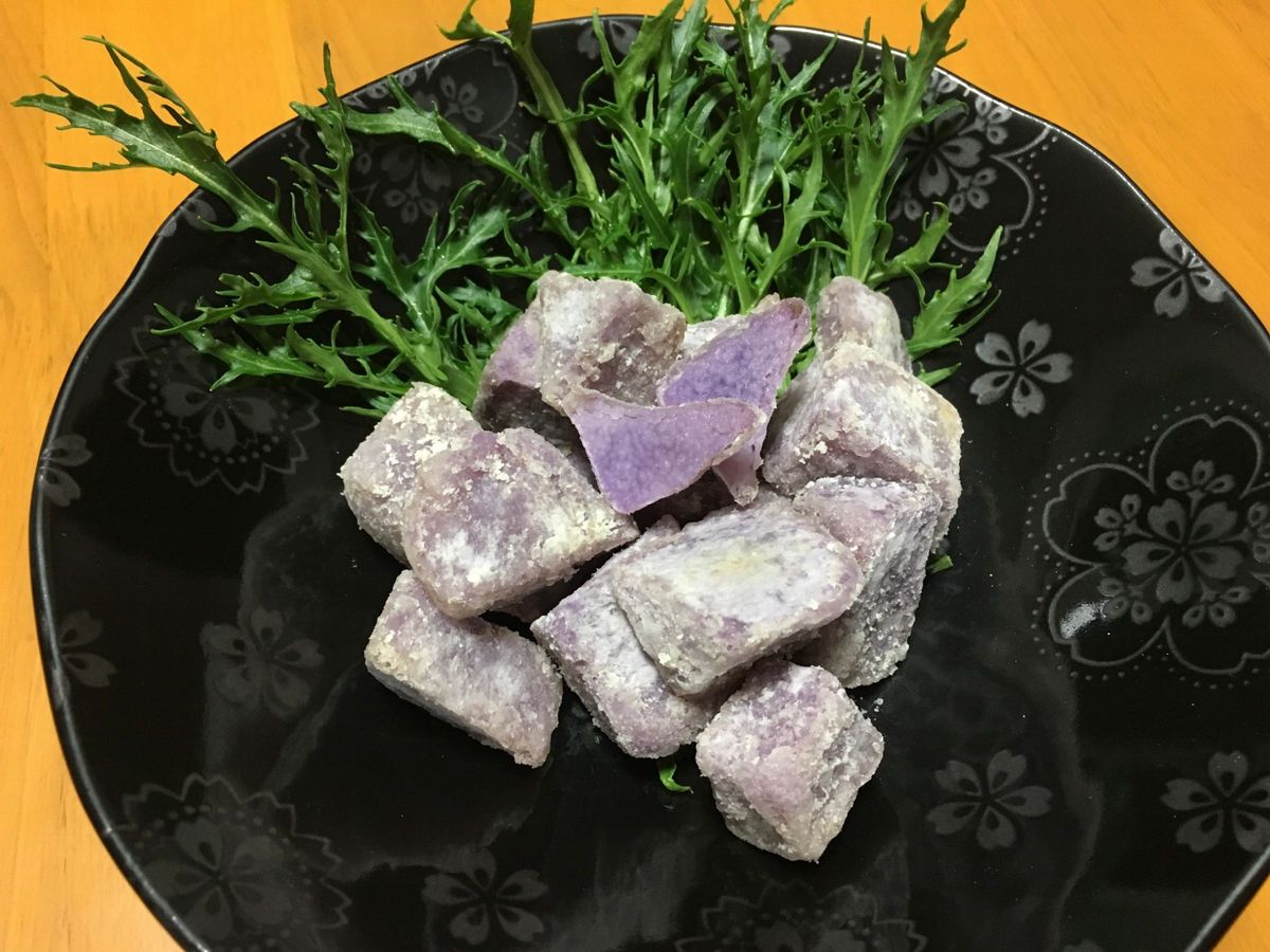 紫山芋　発芽済み種芋　1Kg No.2