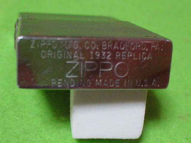 珍品 アンティーク ZIPPO ORIGINAL １９３２ REPULICA オイルライター MADE IN U・S・Aの画像2