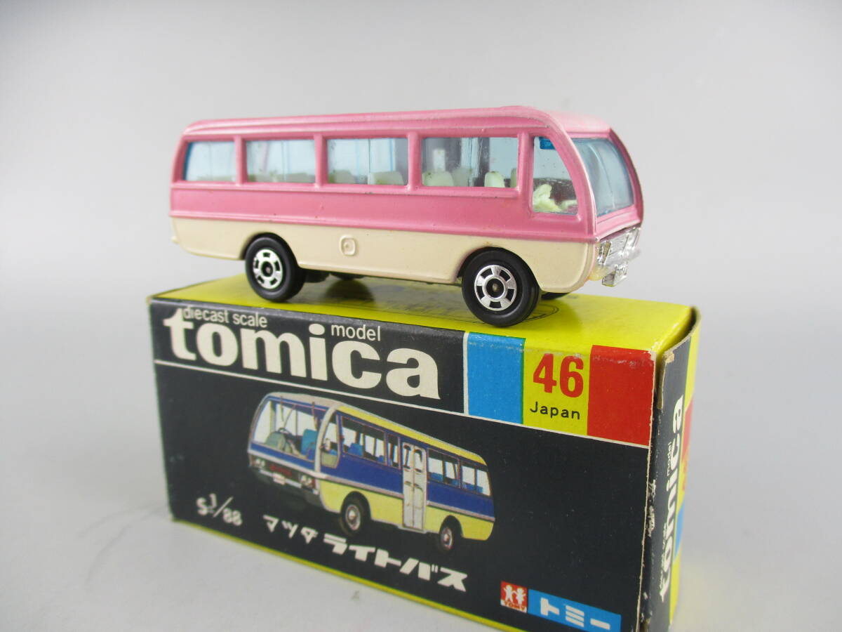 即決有 トミカ 黒箱 マツダ ライトバス No.46 日本製の画像3