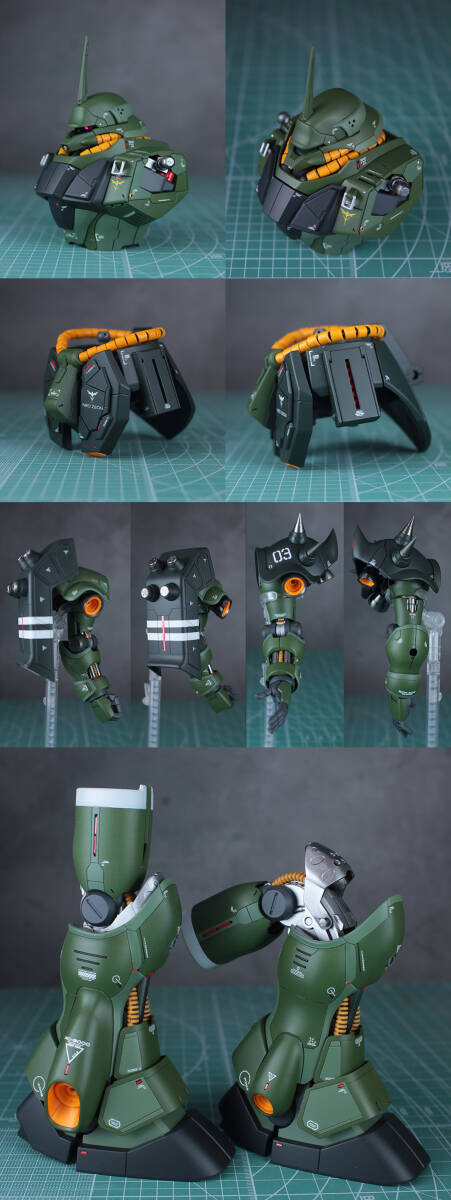 MG 1/100 ギラ・ドーガ 改修塗装済み完成品_画像6