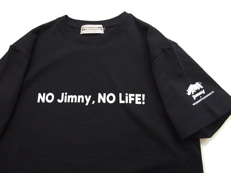 新品 スズキ ジムニー Tシャツ 黒L サンライズ JIMNY半袖tシャツ SUZUKI公認 メンズtシャツ カットソー WILDERNESS EXPERIENCE_画像4