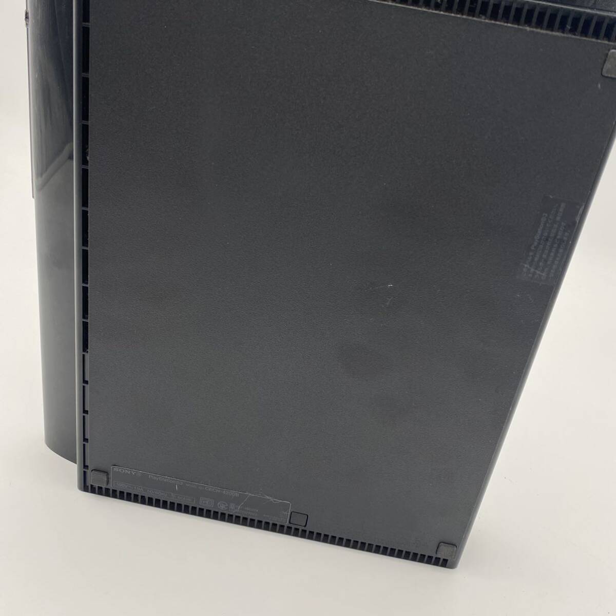 【1円〜】SONY/ソニー PS3 PlayStation3 プレイステーション3 ブラック ドラゴンクエストビルダーズ/ソフト付 本体のみ_画像7