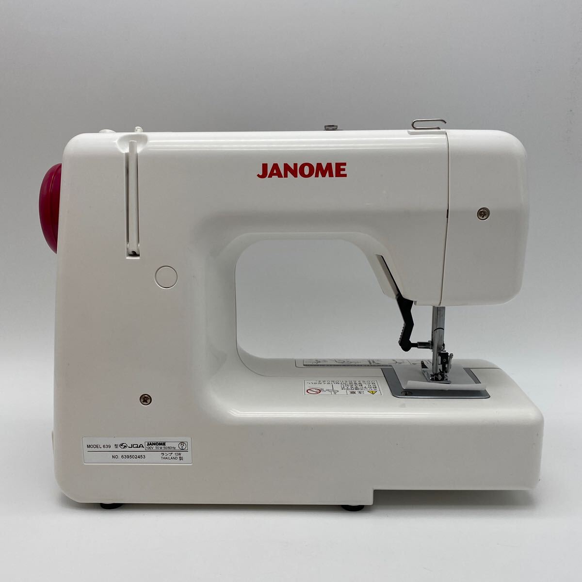 【1円〜】JANOME ジャノメ ミシン 電動 IJ-340 ホワイト ハンドクラフト 手工芸 の画像3