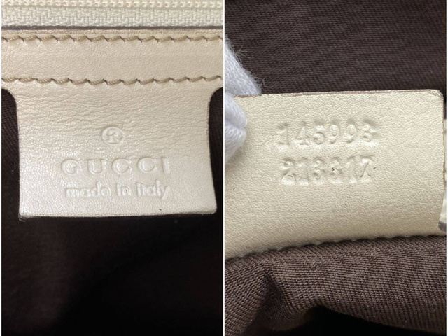 【１円～】GUCCI グッチ 肩掛けバッグ トートバッグ レザー キャンバス GG 145993の画像10