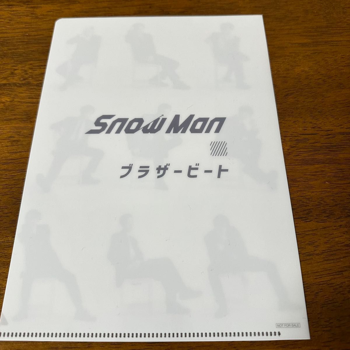 スノーマン　SnowMan クリアファイル