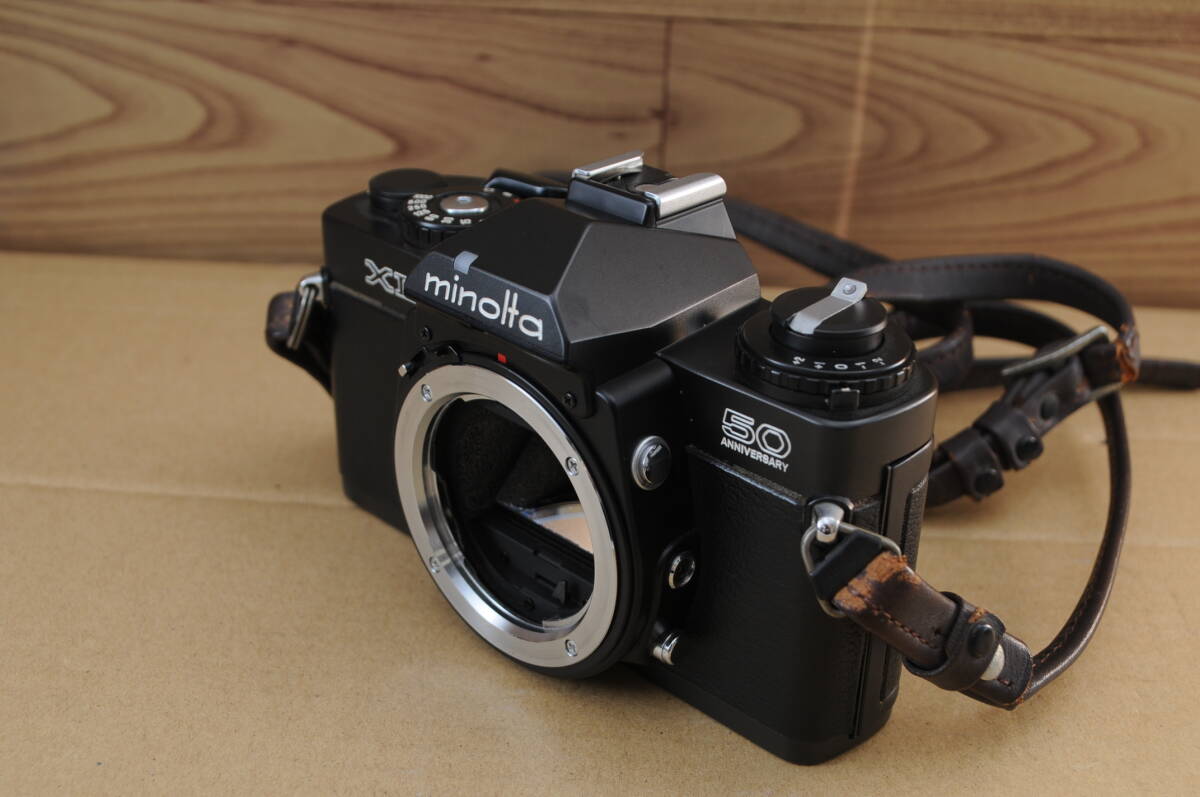 【ジャンク】 ミノルタ MINOLTA XD 50周年モデル フィルムカメラ #1043の画像3