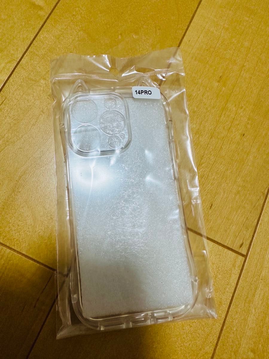 iPhone14Pro 猫耳　ケース　2Way iPhoneケース　透明　韓国