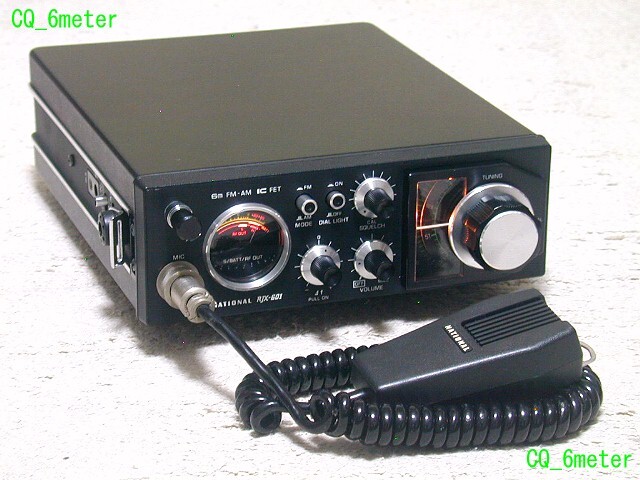 *CQ_6meter*. year. 50 mega portable RJX-601 origin boxed MIC attaching FM narrow . settled clean maintenance goods 