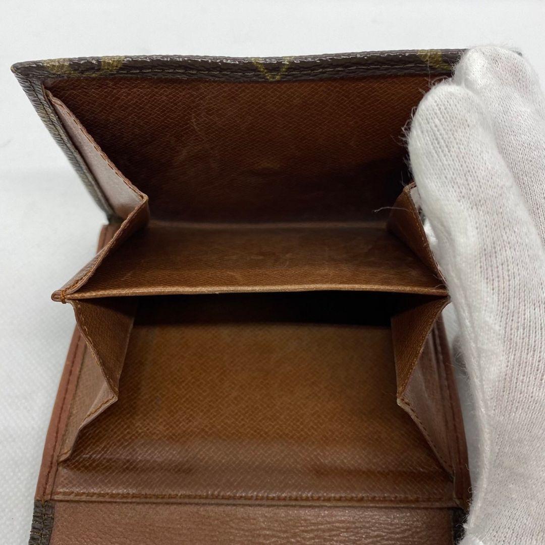 H70-5-400 美品ルイヴィトン ポルトモネビエ カルトクレディモノグラム 三つ折り財布の画像5