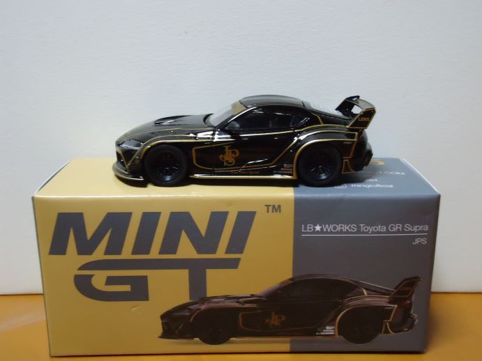 ★MINI GT 1/64 LB WORKS Toyota GR Supra トヨタ GR スープラ  JPS★の画像3