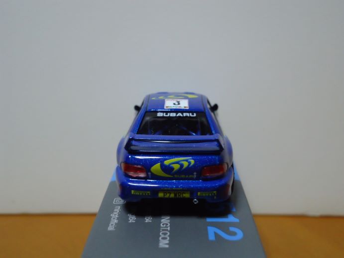 ★MINI GT 1/64 SUBARU スバル インプレッサ WRC97 1997 ラリー サンレモ 優勝 #3★の画像6
