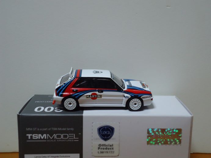 ★MINI GT 1/64 Lancia ランチア デルタ HF インテグラーレ エヴォルツィオーネ マティーニ レーシング★の画像7