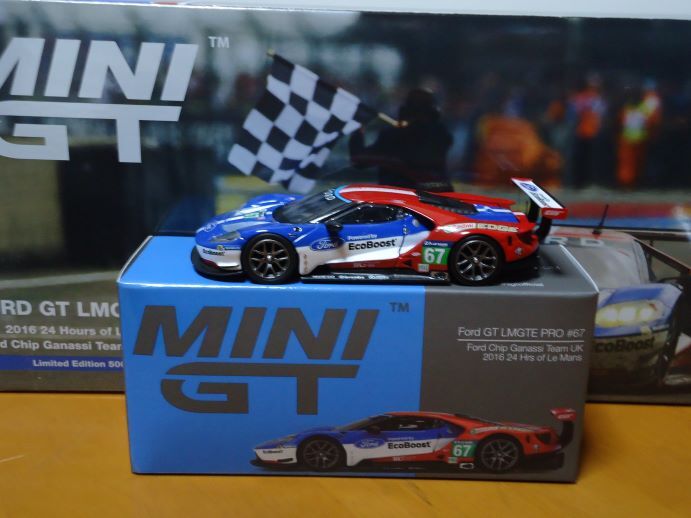 ★MINI GT 1/64 フォード GT LMGTE プロ #67 フォード・チップ・ガナッシ・チームUK 2016 ル・マン 24時間レース 277★の画像3