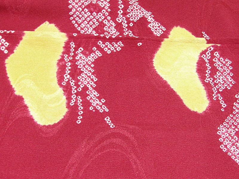 きもの天国・リユース・ビンテージ・絞り羽織・98cm※O7243_画像4