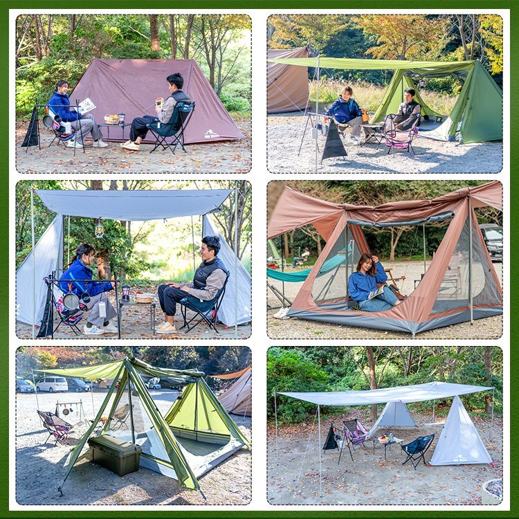 1 иен палатка модный 2 paul (pole) палатка-тент милитари кемпинг уличный 3 человек для 4 человек для карниз водонепроницаемый брезент отдушина внутренний палатка od532