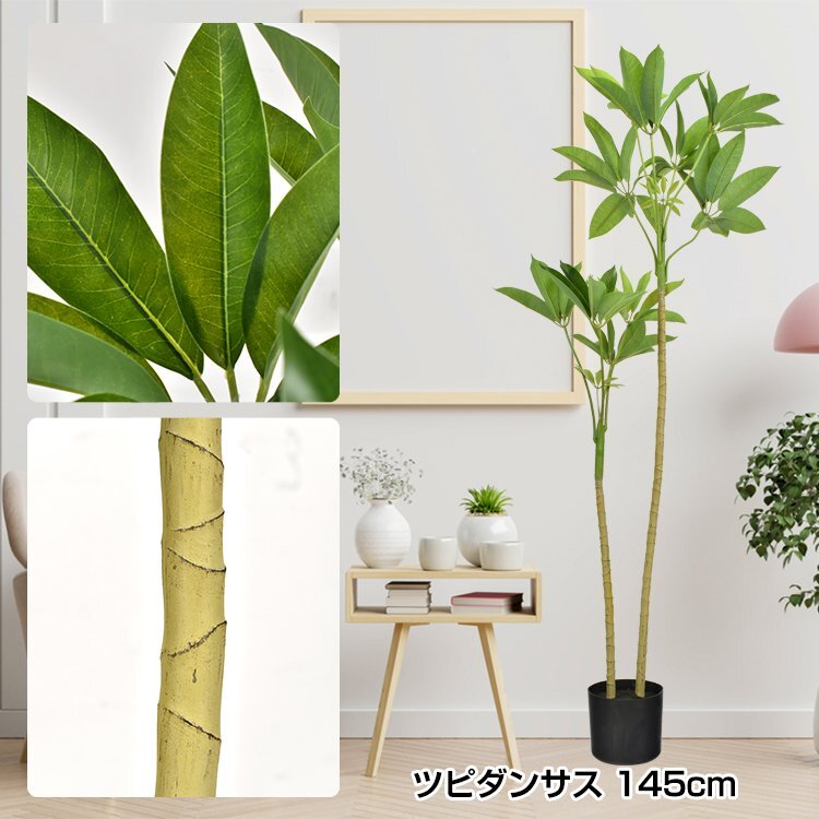 訳あり 観葉植物 フェイクグリーン 大型 リアル 高さ210cm おしゃれ プレゼント 人工観葉植物 飾り用 撮影用 部屋飾り 鉢植 お祝い sg020-wの画像8