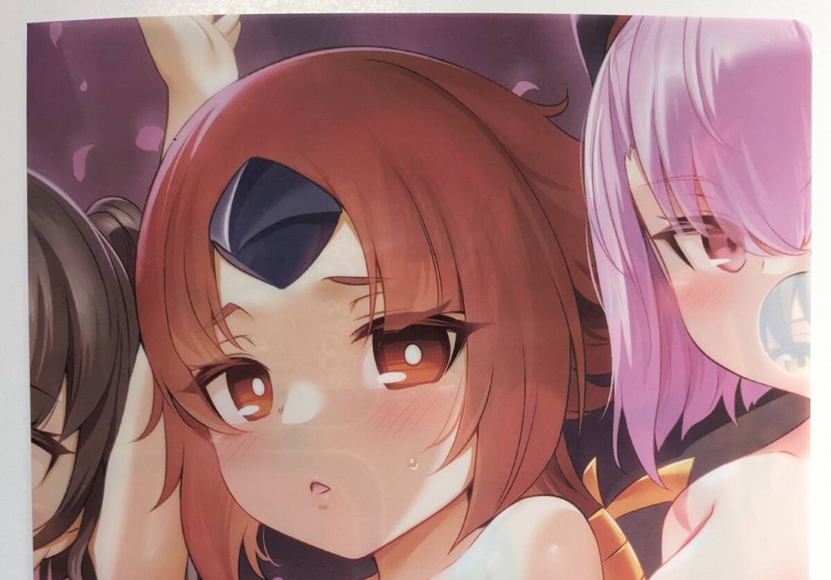 紅閻魔 クリアファイル FGO MだSたろう C103 コミケ Yo女の森 Fate/Grand Order 俺嫁46 サーバント並べ（高）_画像1