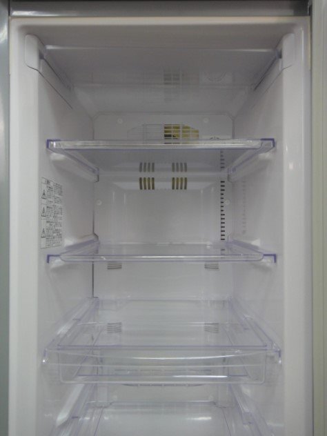 10438 ■ HITACHI 日立 ノンフロン冷凍庫 冷凍ストッカー RF-U11ZF (S)型 2014年製 113L 1ドア 右開き メタリックシルバー ■の画像4