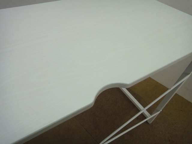 10441 # NITORInitoli computer desk The  key 95 white width 95cm #