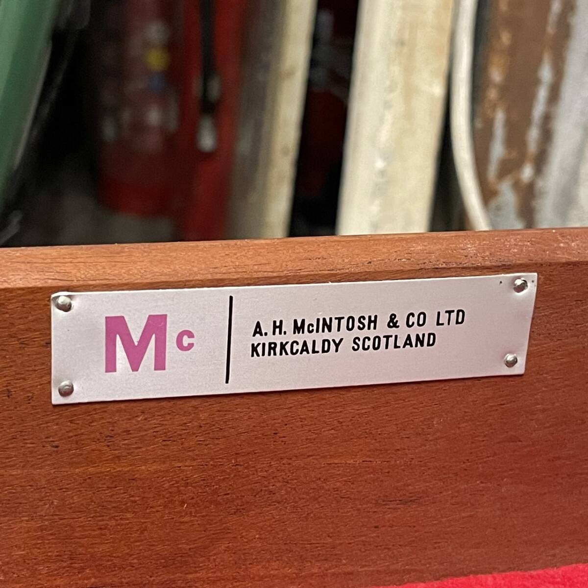 [ rare ] Macintosh AH.McINTOSH Vintage long sideboard Mid-century 