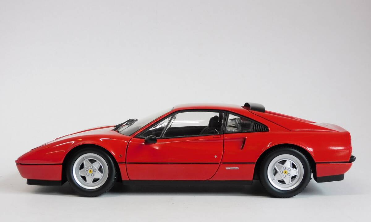 ★1円～ KYOSHO 京商 1/18 フェラーリ 328GTB 1988 (レッド) FERRARI ミニカー モデルカー ホットウィール _画像6