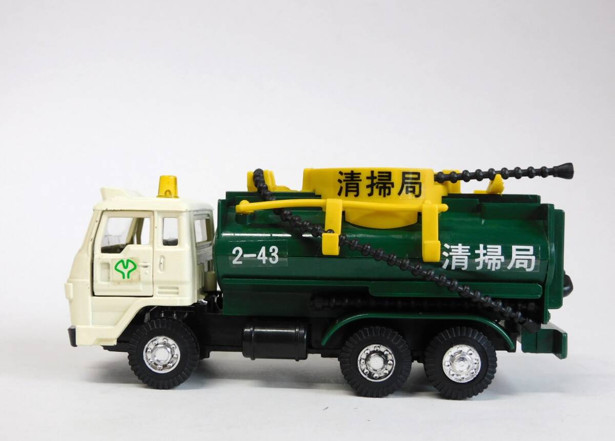 1/55 Diapet T-16 Isuzu truck septic tank truck cleaning department ( Tokyo Metropolitan area ) truck Yonezawa minicar 