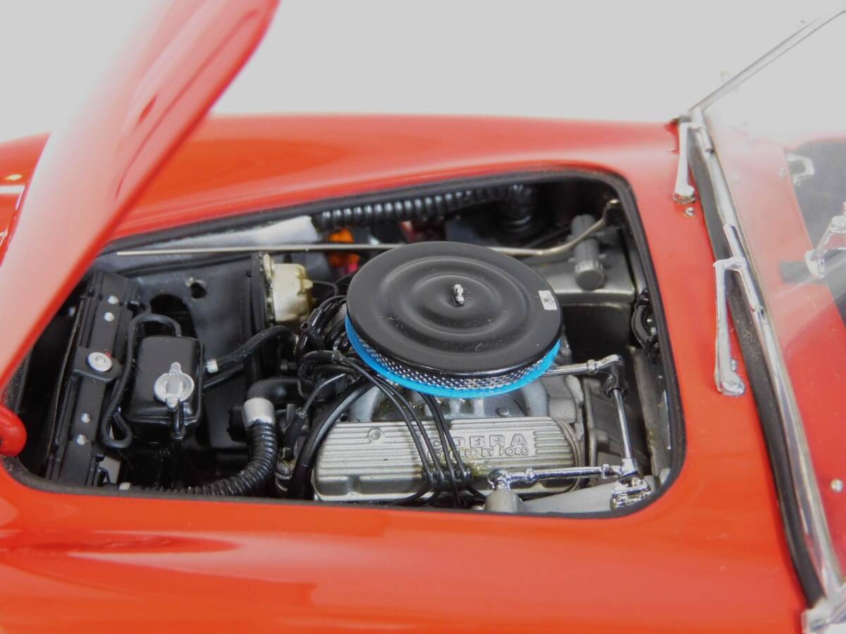 ★1円～ エグゾト 1/18 シェルビー コブラ 260/289 EXOTO COBRA Roadster Hard-Top 1963 ミニカーの画像7