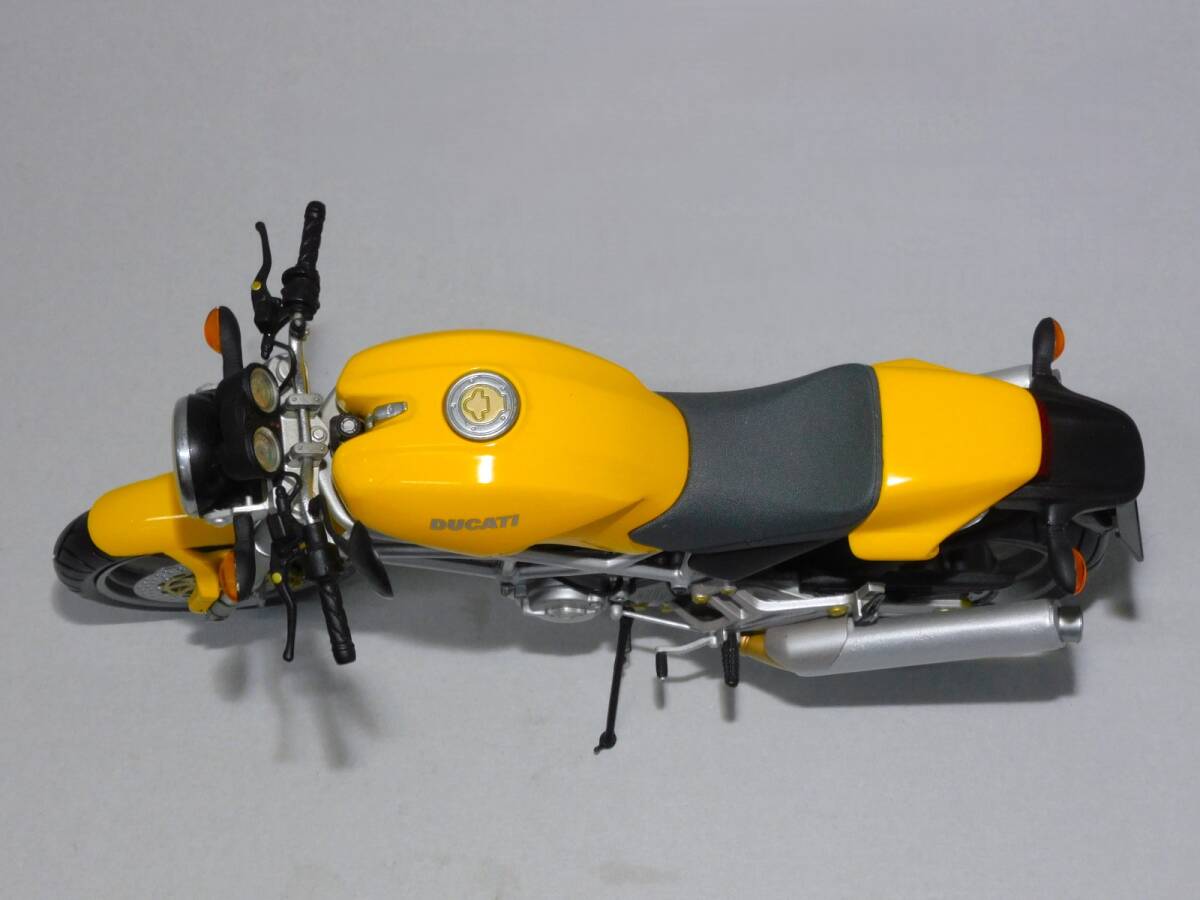 MINICHAMPS 1/12 Ducati Monster（Yellow）ミニチャンプス ドゥカティ モンスター イエロー PMA ミニカーの画像5