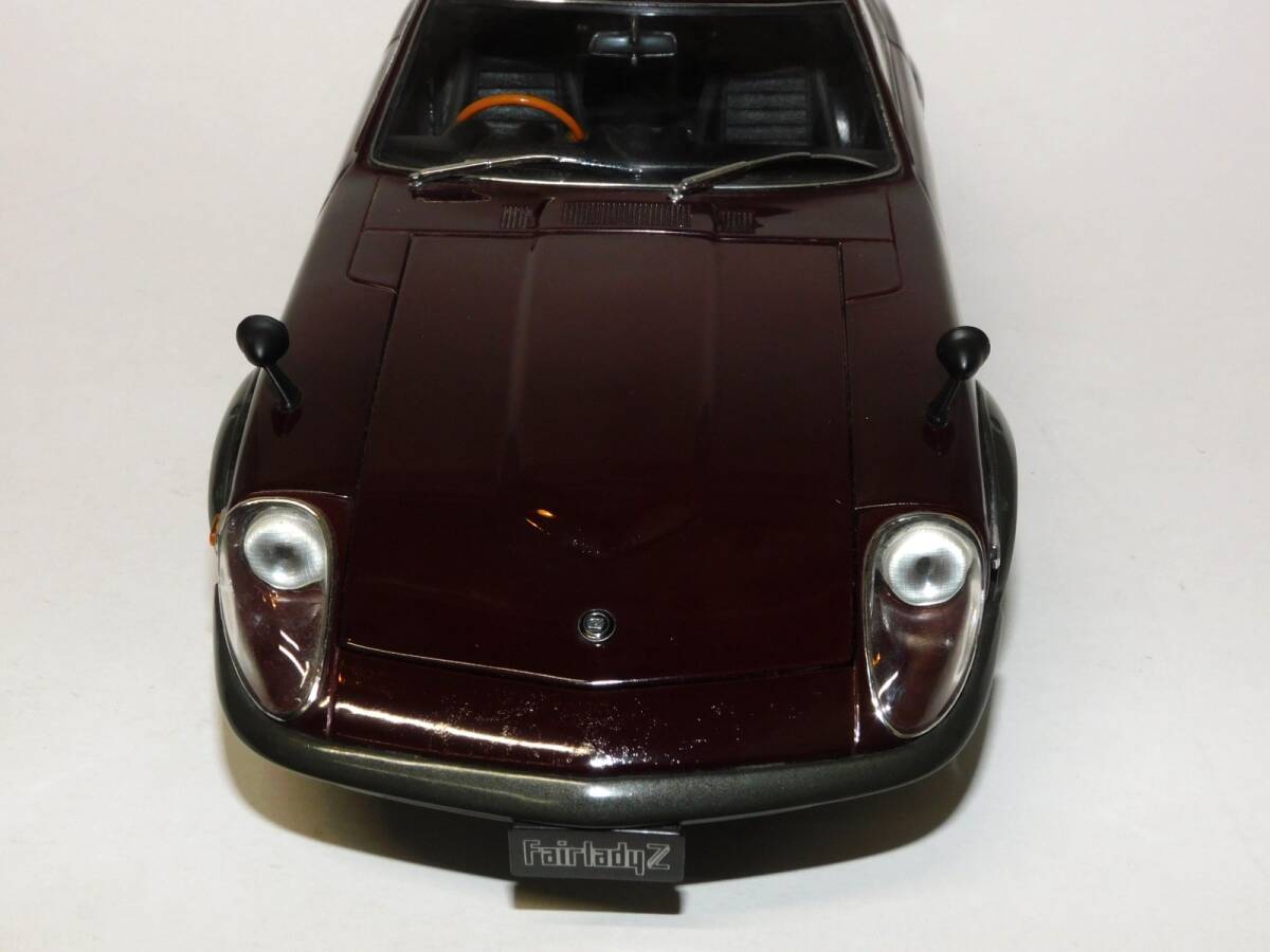 ★1円～ 京商 1/18 日産 フェアレディ 240Z-G (マルーン) KYOSHO NISSAN Fairlady Gノーズ ミニカー ニッサン_画像9