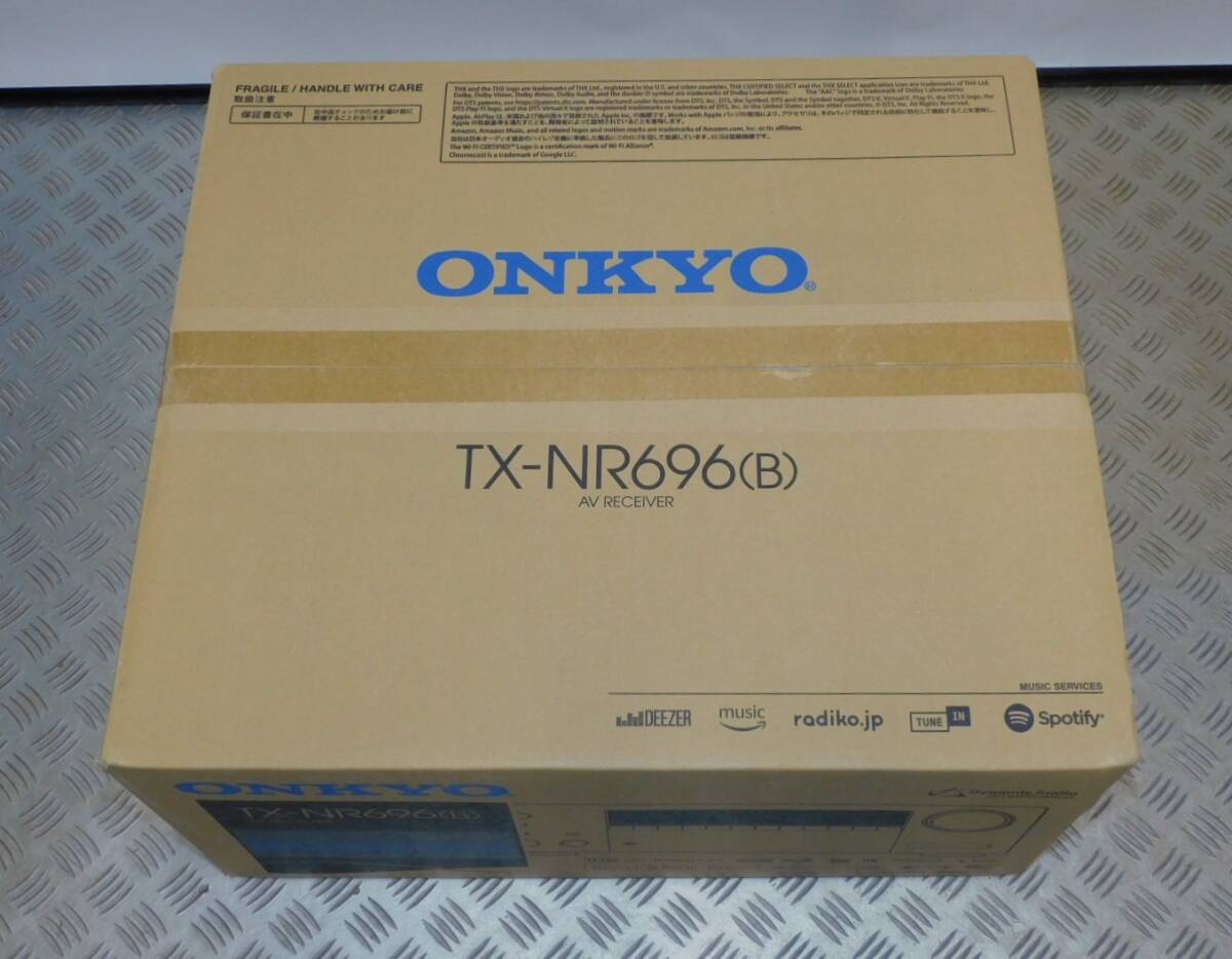 【新品 未開封】ONKYO TX-NR696 (B) AVレシーバー 7.2ch オーディオ機器 AVアンプ オンキョー／1円～の画像3