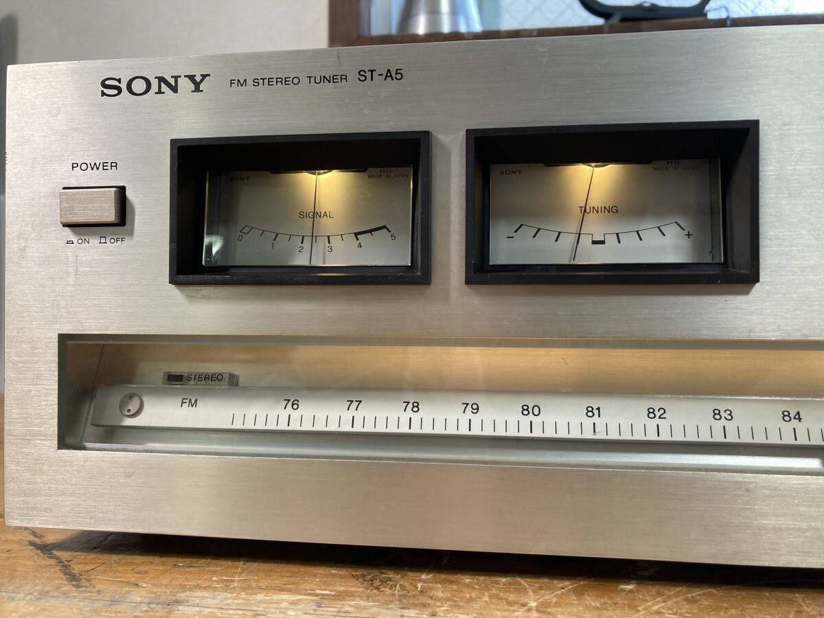 SONY Sony FM stereo tuner ST-A5 42421ym