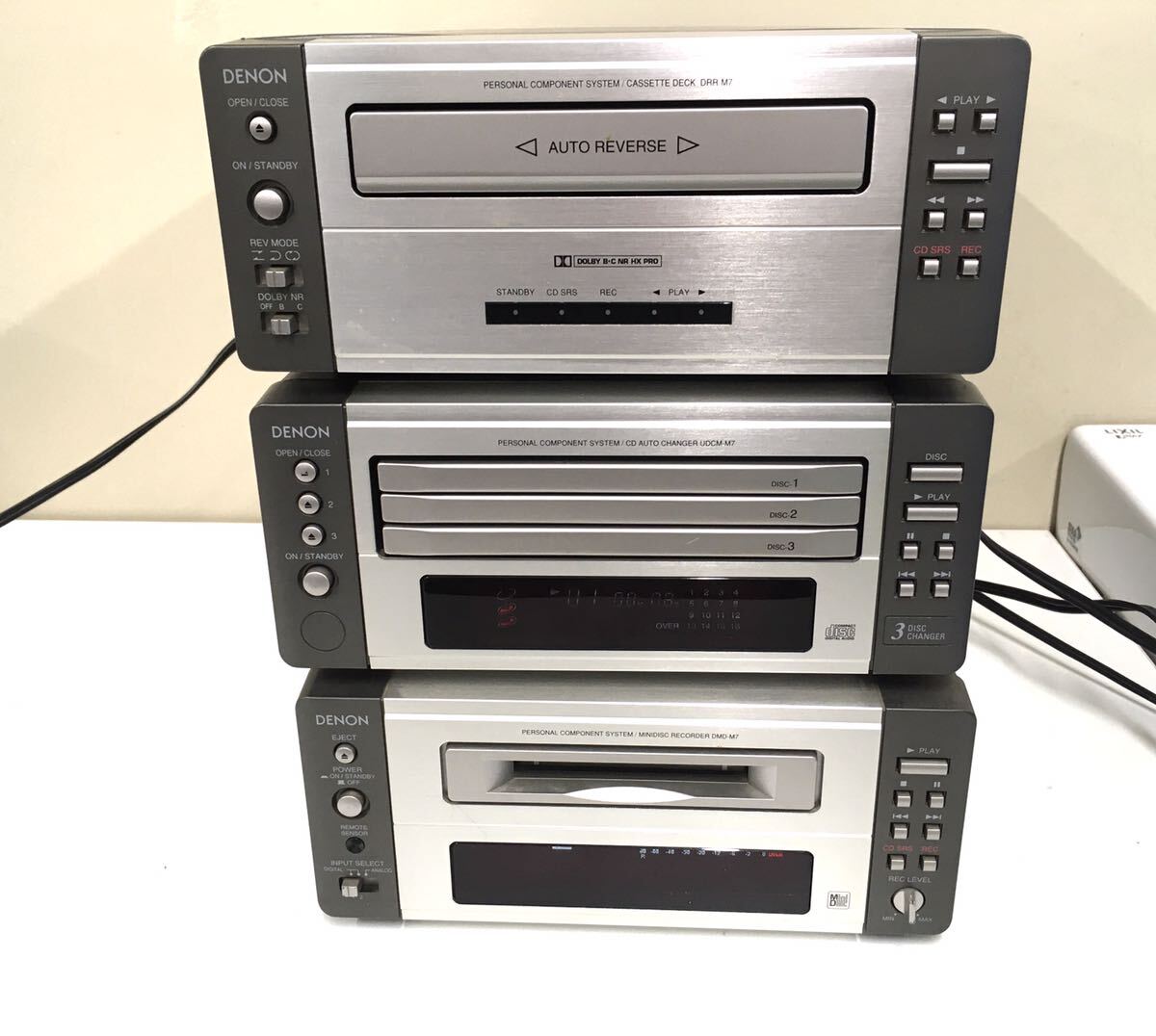  Denon DENON system player URR-M7 DMD-M7 UDCM-M7 CD operation verification ending other, junk 630402001