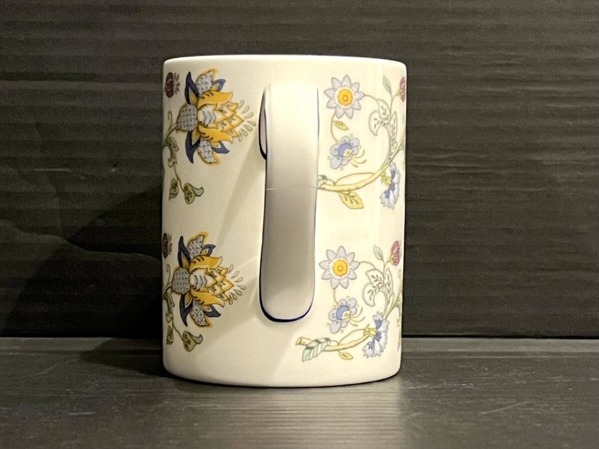 a248 MINTON ミントン HADDON HALL BLUE マグカップ ブルー 食器 コップ 洋食器 キッチンの画像4