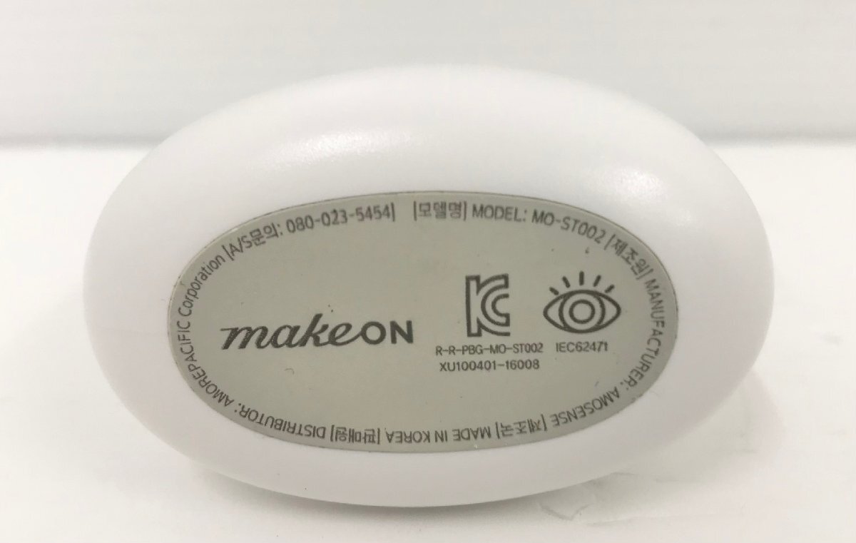 [rmm] makeon メイクオン MO-ST002 美顔器 SKIN LIGHT THERAPY II スキンライトセラピー 2 中古品の画像5