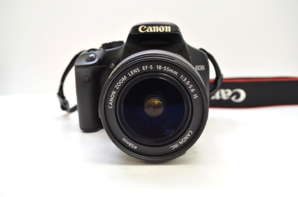 [fui] Canon キャノン DS126181 デジタルカメラ　EOS Kiss X2 デジカメ　一眼レフカメラ　レンズ　18-55mm　1:3.5-5.6 IS_画像3
