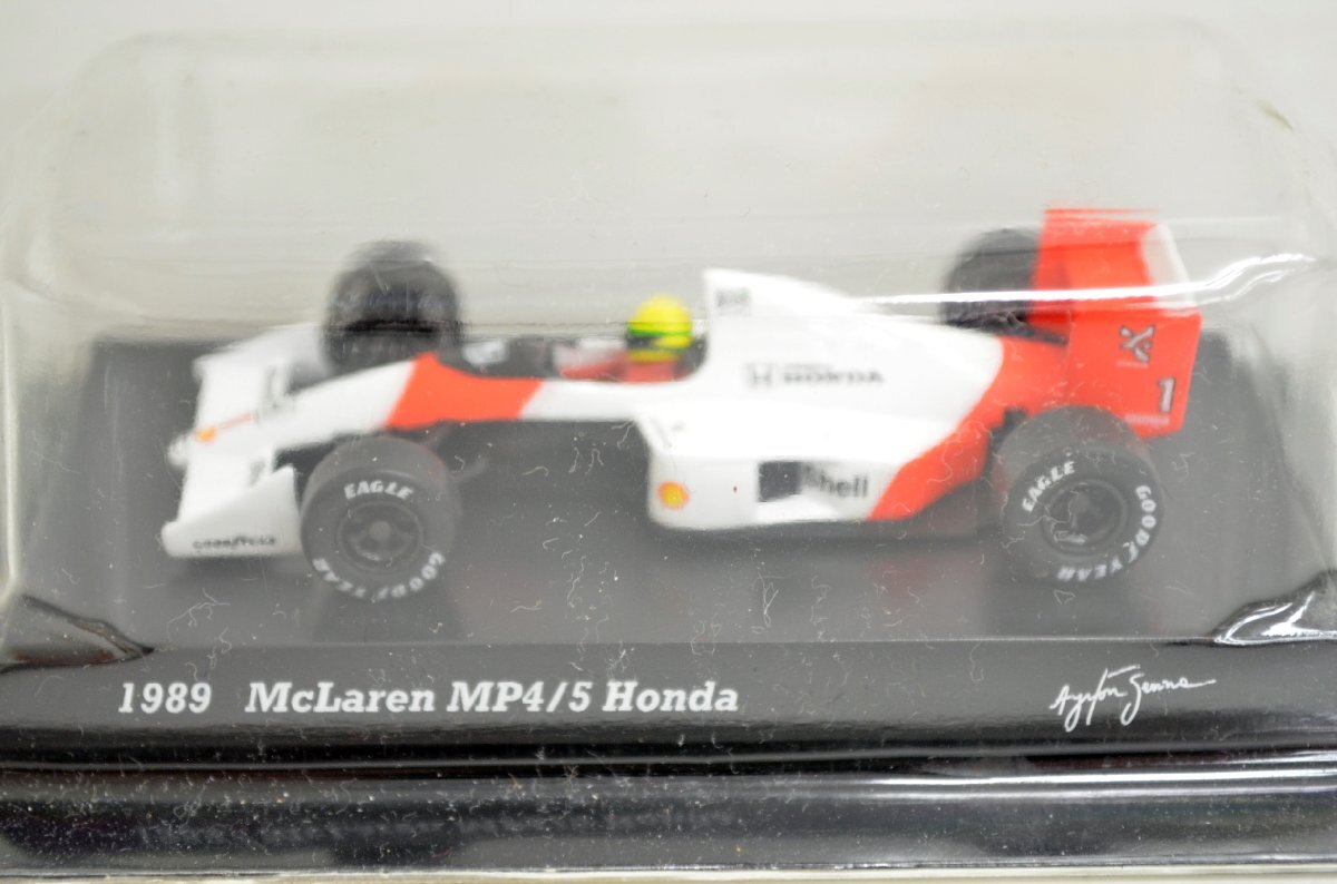 [fui] 未使用 8台まとめ Tyrrell / McLaren MP4/5 Honda / Canon Williams / RENAULT 1/64 京商 F1 レーシングカー ミニカー 車の画像7