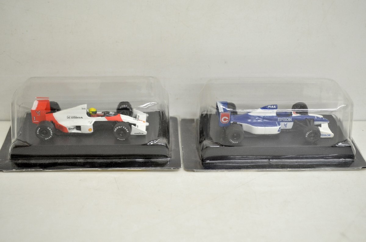 [fui] 未使用 2台まとめ Tyrrell 019 NO.4 / 1989 McLaren MP4/5 Honda NO.1 1/64 京商 F1 レーシングカー ミニカー 車の画像2