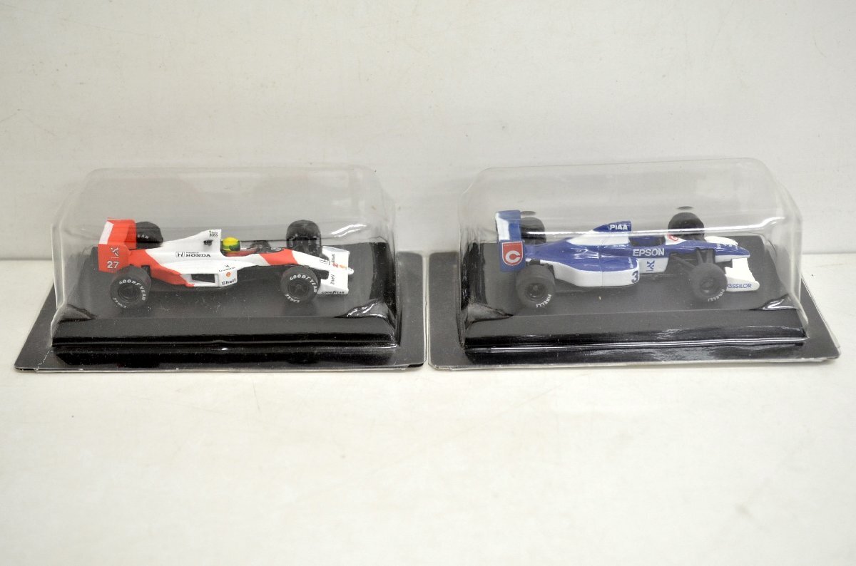 [fui] 未使用 2台まとめ Tyrrell 019 NO.3 / 1990 McLaren MP4/5B Honda NO.27 1/64 京商 F1 レーシングカー ミニカー 車の画像2