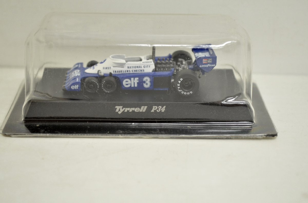 [fui] 未使用 Tyrrell P34 NO.3 1/64 京商 F1 レーシングカー ミニカー 車の画像1