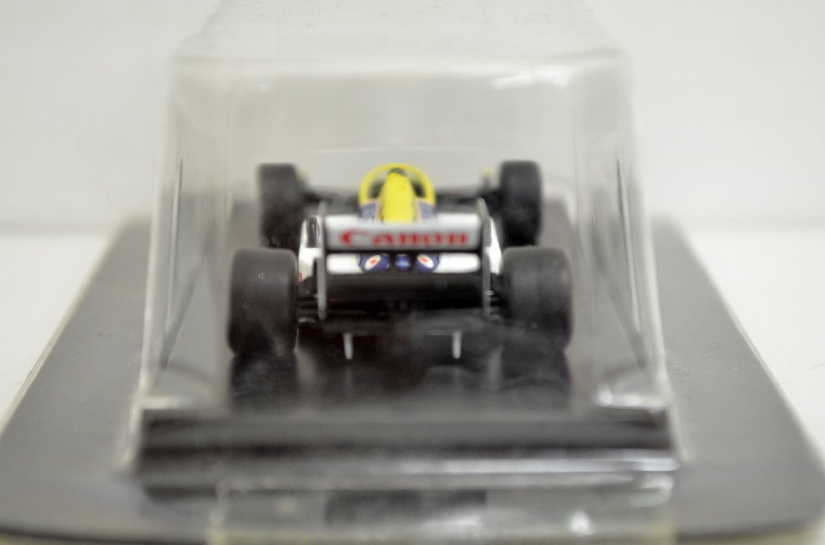 [fui] 未使用 Canon Williams Honda FW11B NO.6 1/64 京商 F1 レーシングカー ミニカー 車の画像4