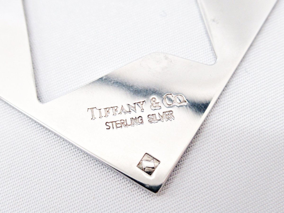 [fns] 1円～ TIFFANY&Co. ティファニー スクエア ブローチ チャーム STERLING SILVER SV925の画像7