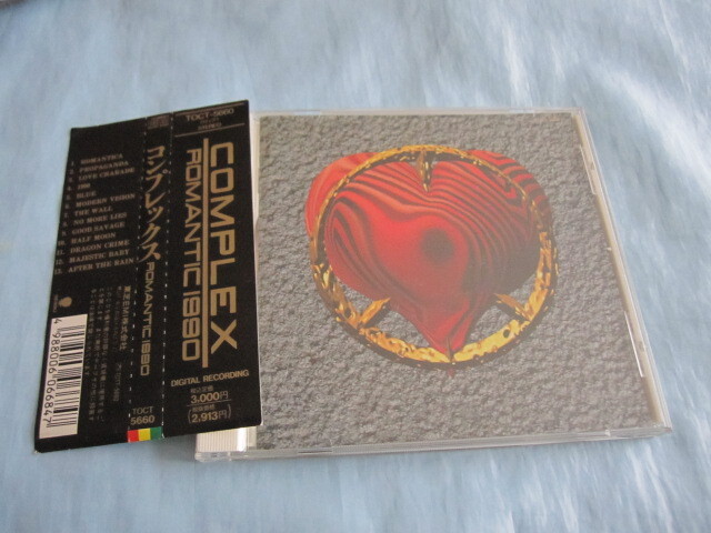 CD COMPLEX ROMANTIC 1990 TOCT-5660 (コンプレックス 吉川晃司 布袋寅泰の画像1