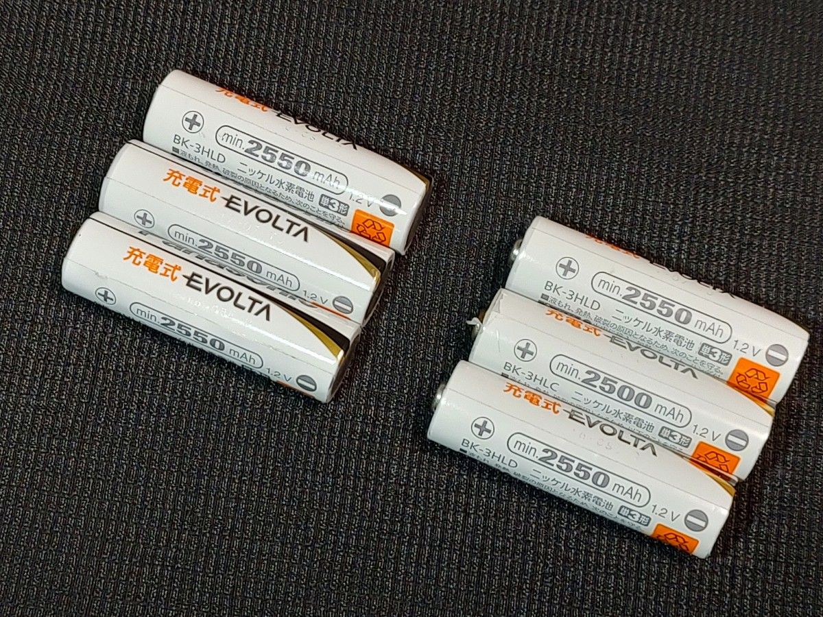 【ジャンク品】Panasonic   単3形　充電式ニッケル水素電池　EVOLTA