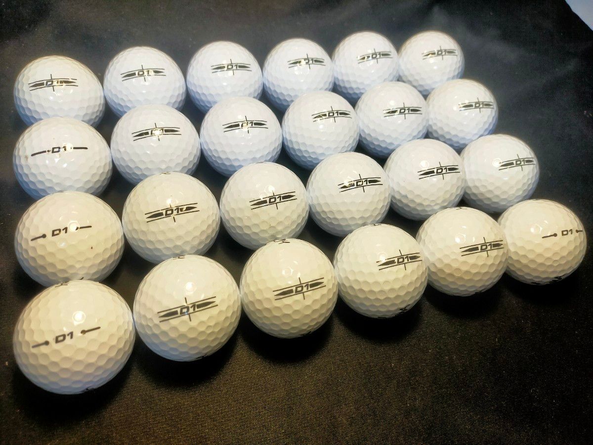 【美品】ホンマD1 24球 ホワイト ロストボール ゴルフボール HONMA