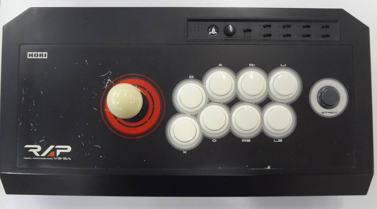 HORI プレイステーション3専用 本格派 ジョイスティック リアルアーケード Pro.V3 SA HP3-65 中古 動作未確認_画像1