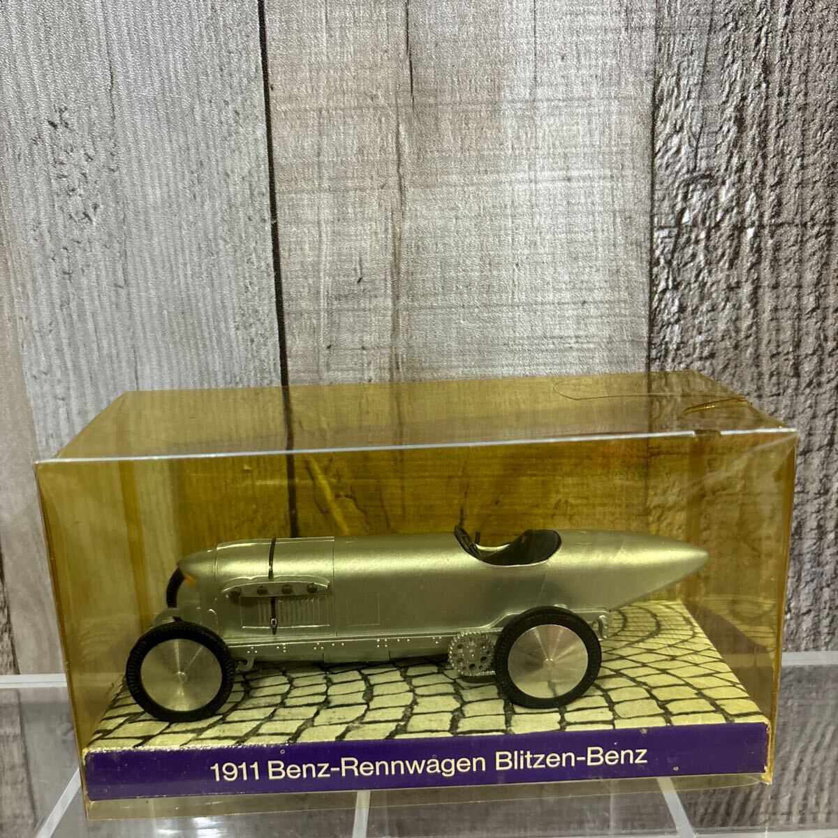 ブリッツェンベンツ　ミニカー　1911 Benz-Rennwagen Blitzen-Benz CURSOR-MODEL 971 Germany製　ドイツ製　ミニカー　希少　当時物　レア_画像3