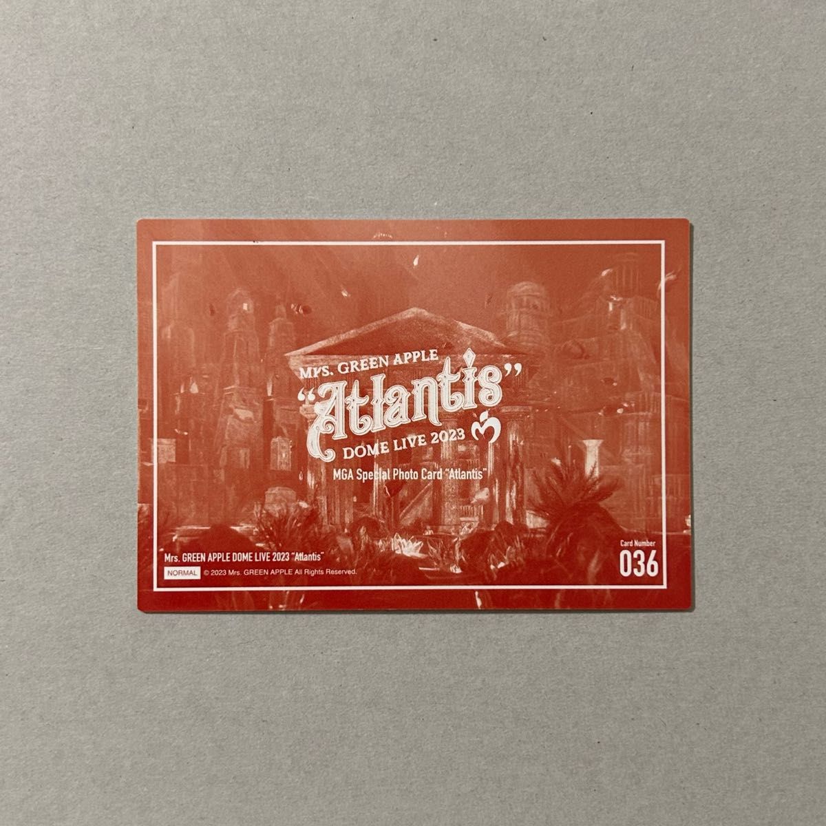 Mrs GREEN APPLE ミセスグリーンアップル Atlantis 大森元貴 036 Mrs GREEN APPLE ミセスグリーンアップル Atlantis 大森元貴 036