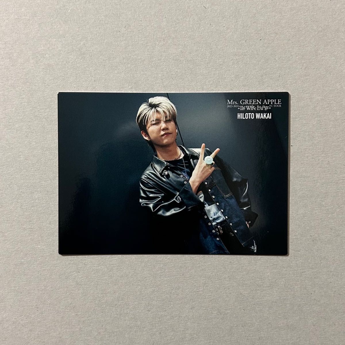 Mrs GREEN APPLE ミセスグリーンアップル The White Lounge 若井 Mrs GREEN APPLE ミセスグリーンアップル The White Lounge 若井