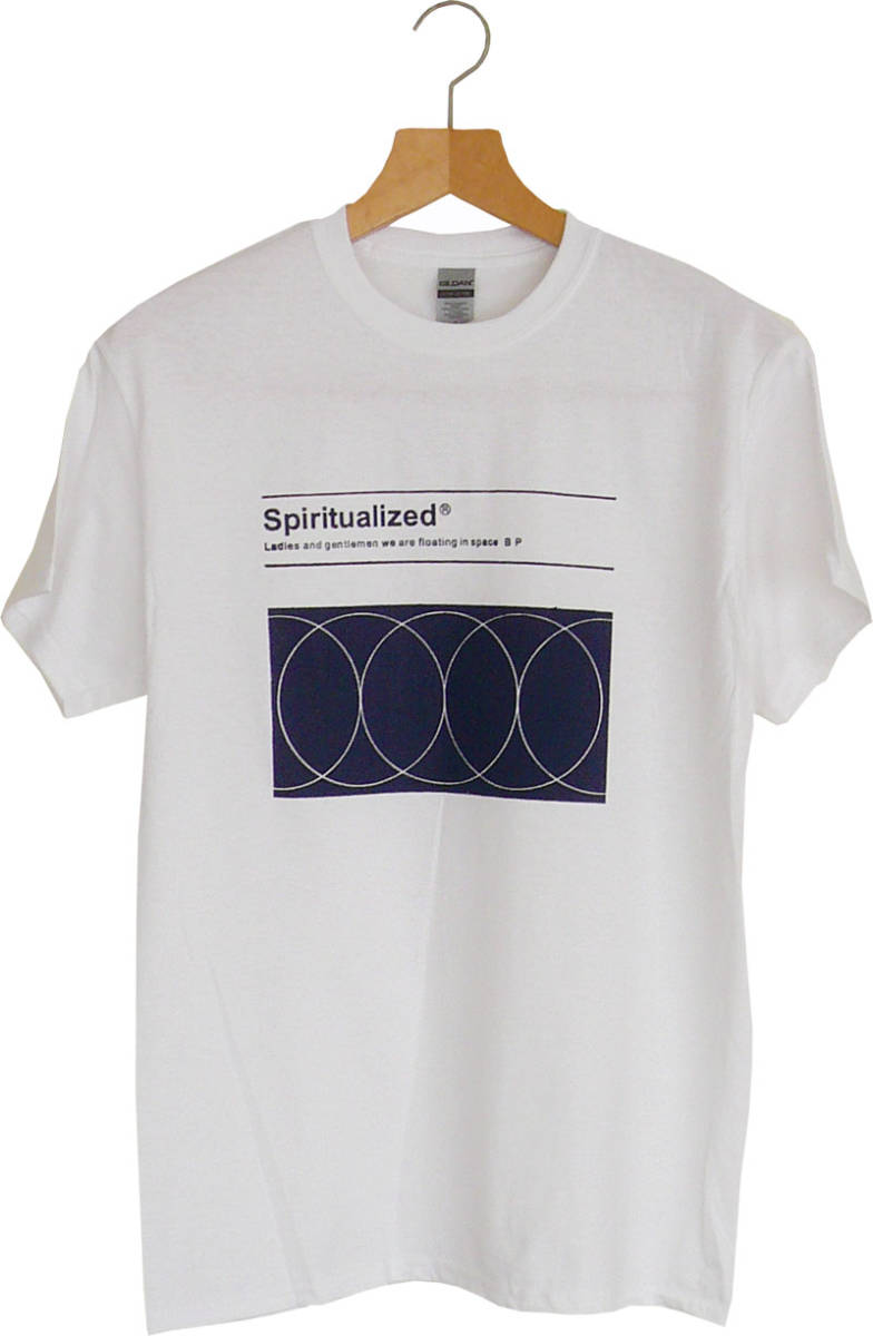 【新品】Spiritualized 宇宙遊泳 Tシャツ Lサイズ 90s サイケ ギターポップ シューゲイザー Spacemen3 Spectrum シルクスクリーンプリントの画像1